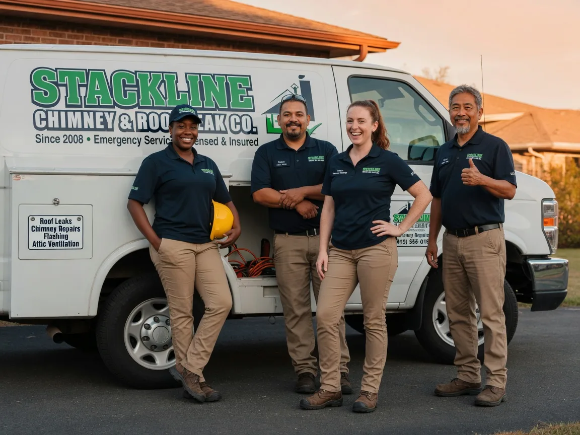 Chimney flashing repair company in Matagorda, TX